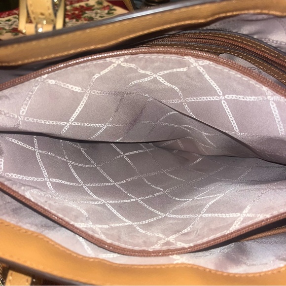 Michael Kors Metallic Gold Tote Bag - Picture 10 of 10